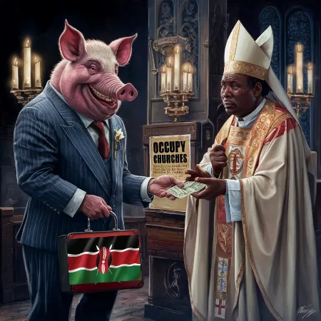 Kenya Youth Occupy Everywhere: Now it is the Church