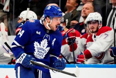 Matthews Records Hat Trick, Marner Scores SO Winner In Leafs' Wild ...