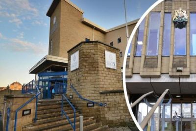 Gunman at Bradford police station is detained after firing