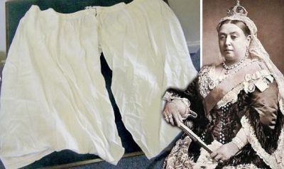 Queen Victoria's bloomers are up for bidding at Lawrence